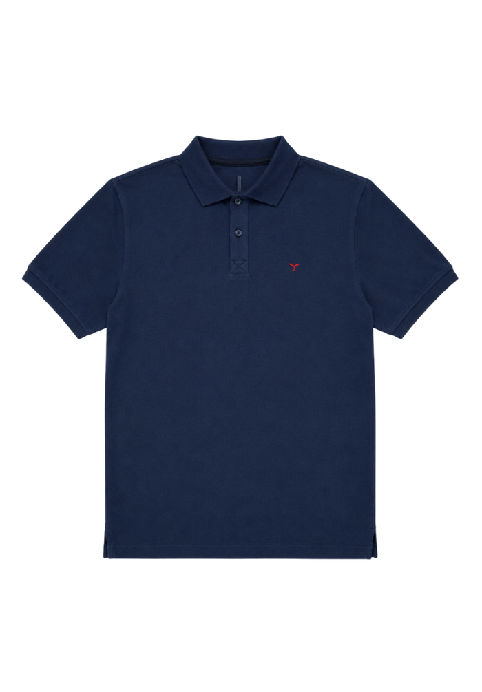 Men's Polo Shirt L - Navy #638
