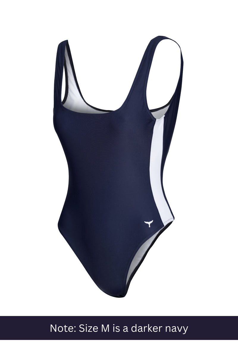 Monaco Swimsuit - Navy - Whale Of A Time Clothing
