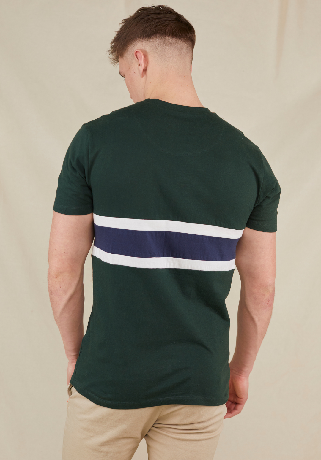 Men's Morston T-Shirt - Green - Whale Of A Time Clothing