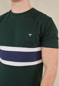 Men's Morston T-Shirt - Green - Whale Of A Time Clothing