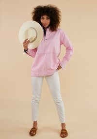 Newquay Women's Deck Shirt - Pink - Whale Of A Time Clothing