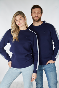 Salthouse Unisex Sweatshirt - Navy - Whale Of A Time Clothing