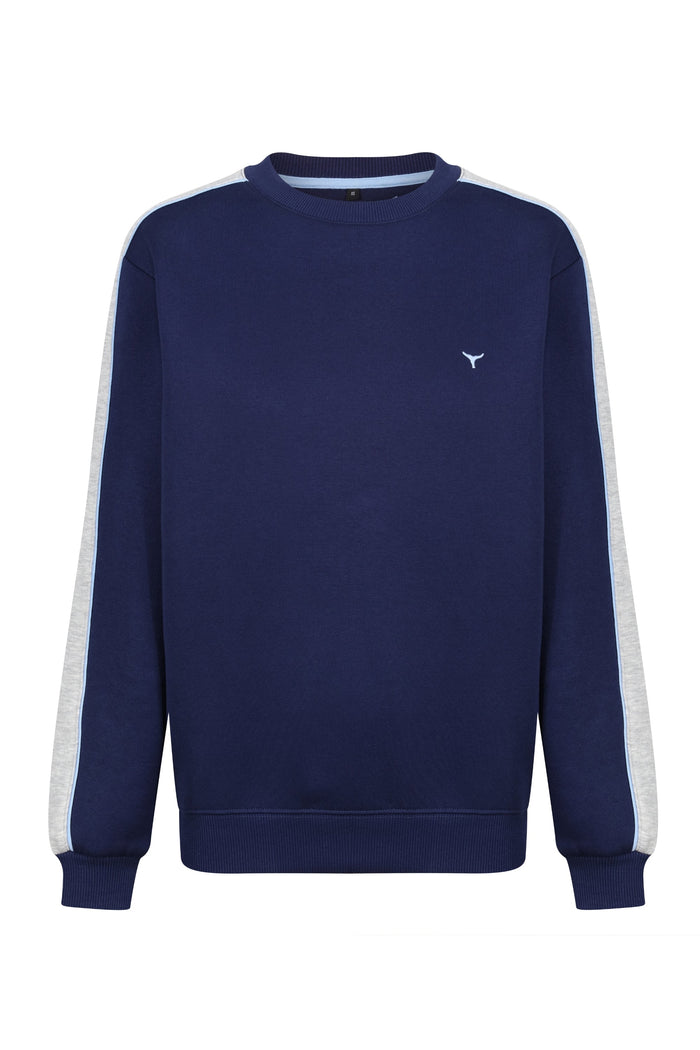 Salthouse Unisex Sweatshirt - Navy - Whale Of A Time Clothing
