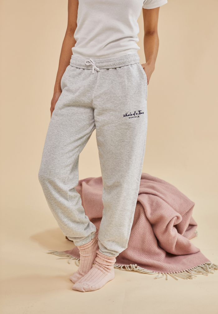 Signature Joggers Women's - Light Grey - Whale Of A Time Clothing