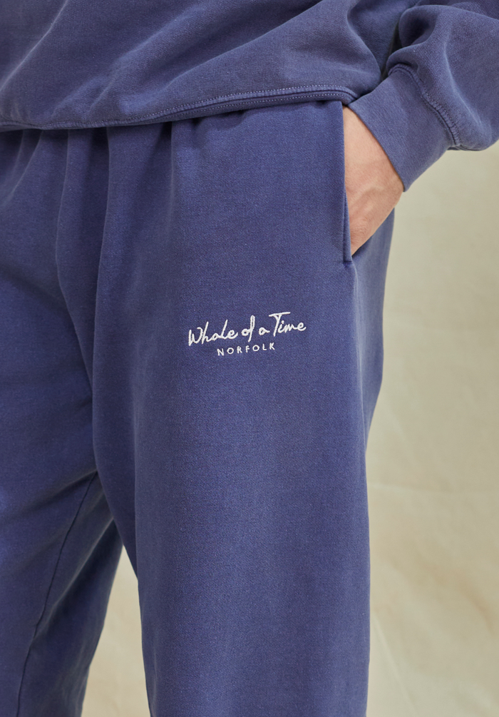 Signature Joggers Men's- Stonewashed Navy - Whale Of A Time Clothing