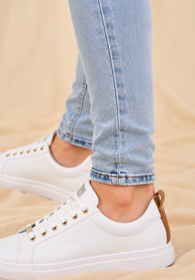 Signature High Waisted Skinny Jeans – Light Blue