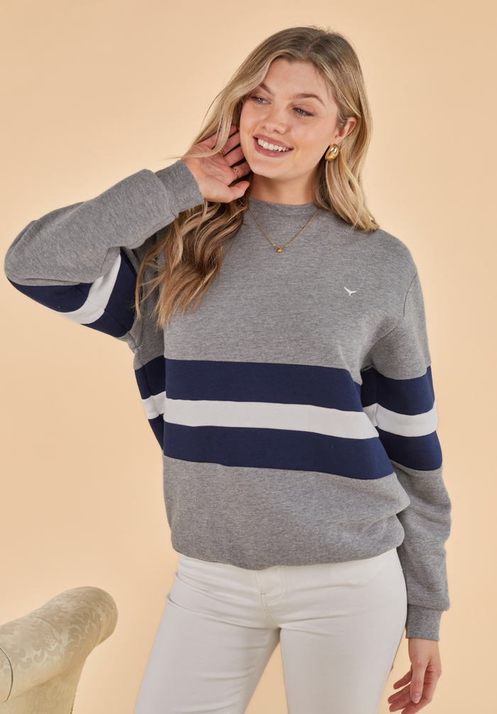Sowerby Women's Sweatshirt - Grey - Whale Of A Time Clothing