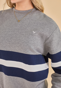 Sowerby Women's Sweatshirt - Grey - Whale Of A Time Clothing