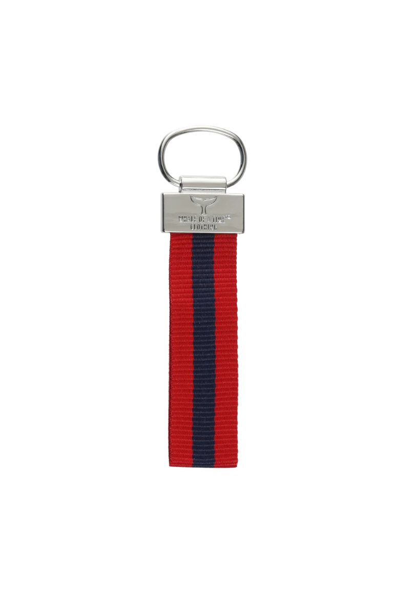 🎁 St. Ives Key Ring - Red/Navy (Discount)