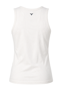 Signature Women's Ribbed Tank Top - White