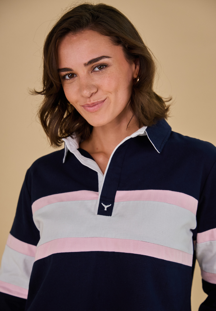 Hurley Women's Cropped Deck Shirt - Navy