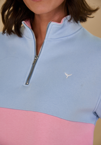 Suffolk Women's Quarter Zip Sweatshirt - Blue