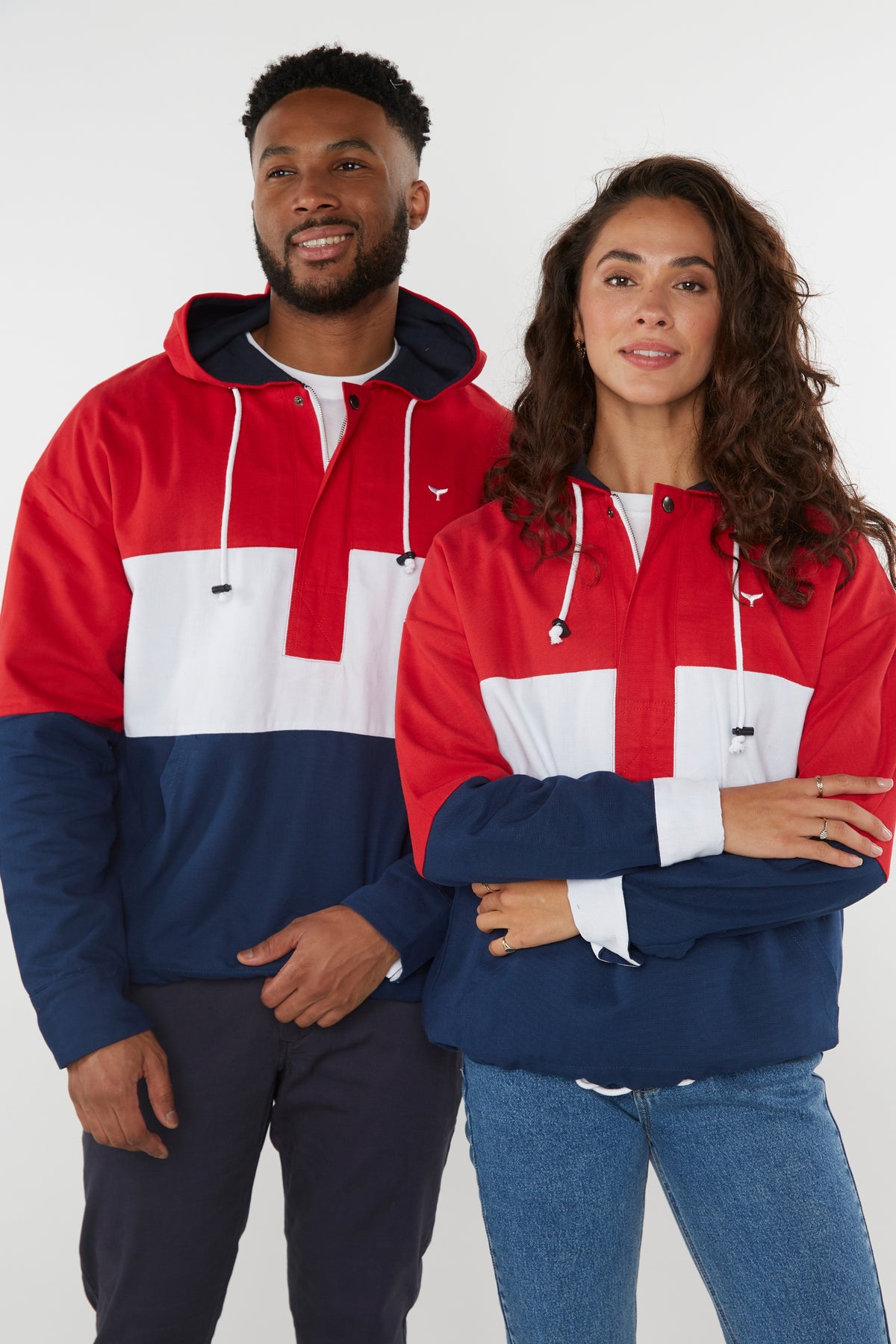 Cornwall Unisex Windbreaker - Red - Whale Of A Time Clothing