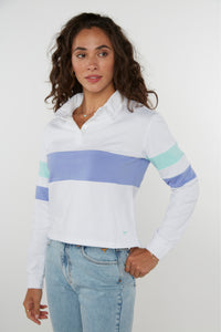 Fring Rugby Shirt - White - Whale Of A Time Clothing