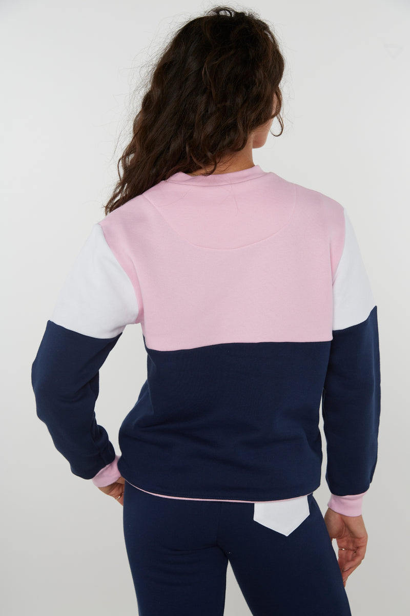 Harbour Sweatshirt - Navy - Whale Of A Time Clothing