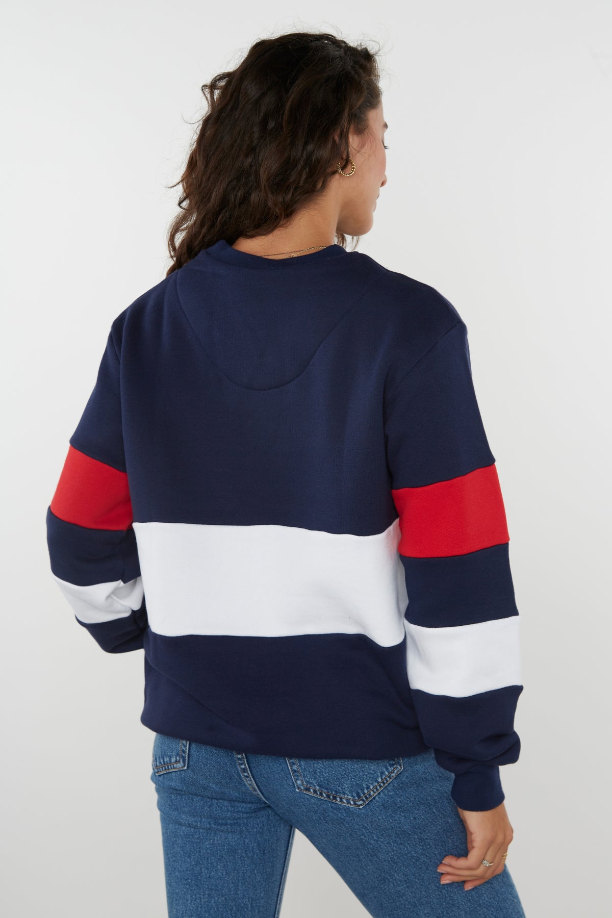 Minke Unisex Sweatshirt - Navy - Whale Of A Time Clothing