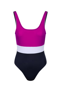 Sidmouth Swimsuit - Pink - Whale Of A Time Clothing