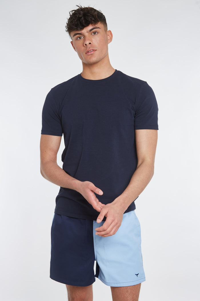 Rugby Shorts - Blue - Whale Of A Time Clothing