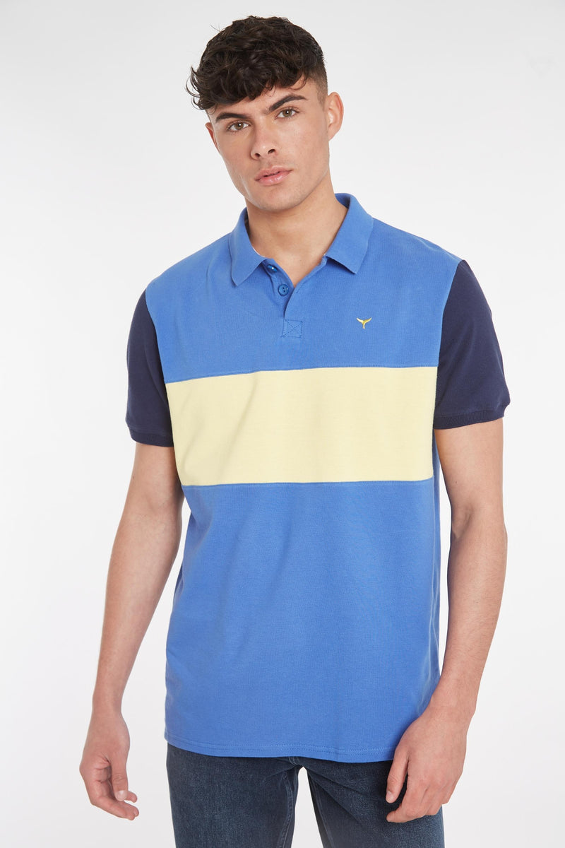 Holt Polo Shirt - Cobalt Blue - Whale Of A Time Clothing