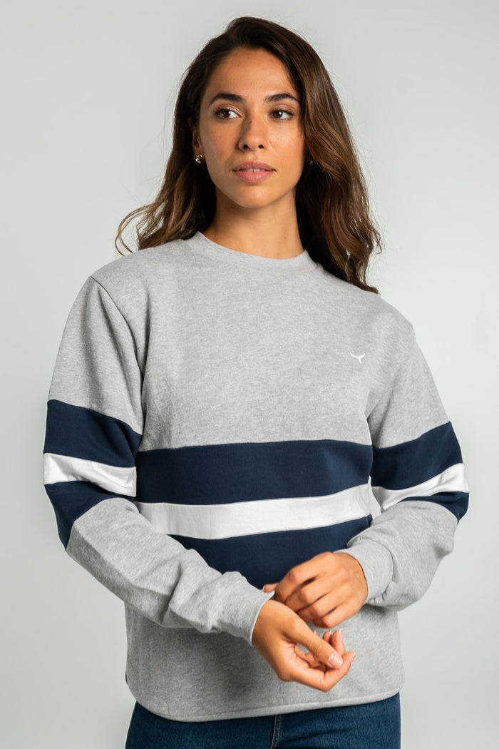 Sowerby Unisex Sweatshirt - Grey - Whale Of A Time Clothing