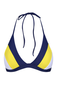 Riviera Bikini Top - Yellow - Whale Of A Time Clothing