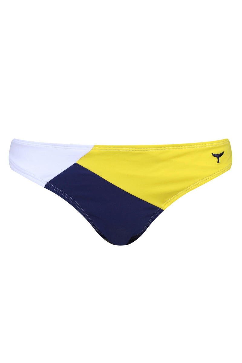 Riviera Bikini Bottoms - Yellow - Whale Of A Time Clothing