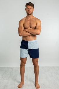 Signature Boxer Shorts - Blue - Whale Of A Time Clothing