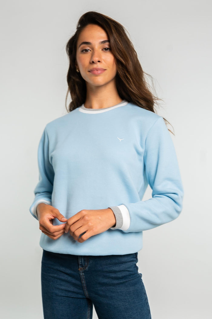 Southwold Unisex Sweatshirt - Blue - Whale Of A Time Clothing