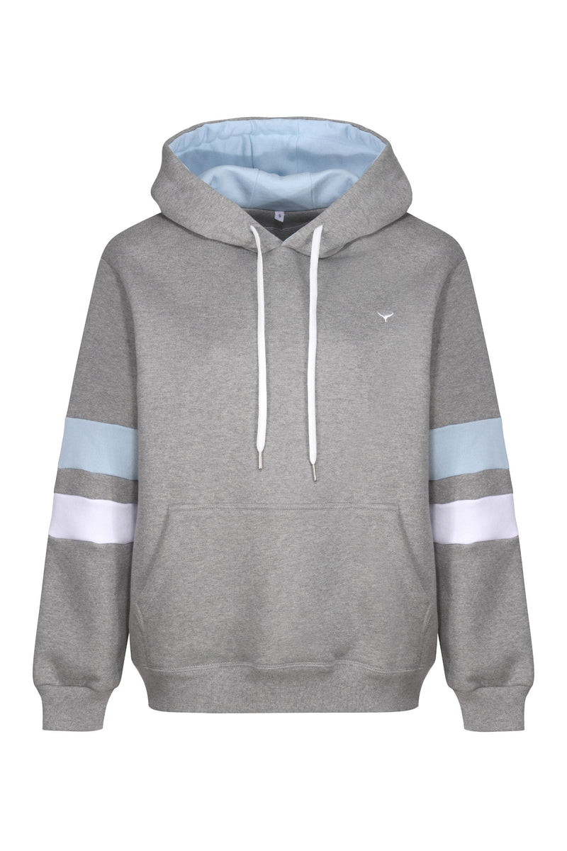 Helmsley Unisex Hoodie - Grey - Whale Of A Time Clothing