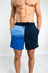 Bordeaux Swim Shorts - Blue - Whale Of A Time Clothing