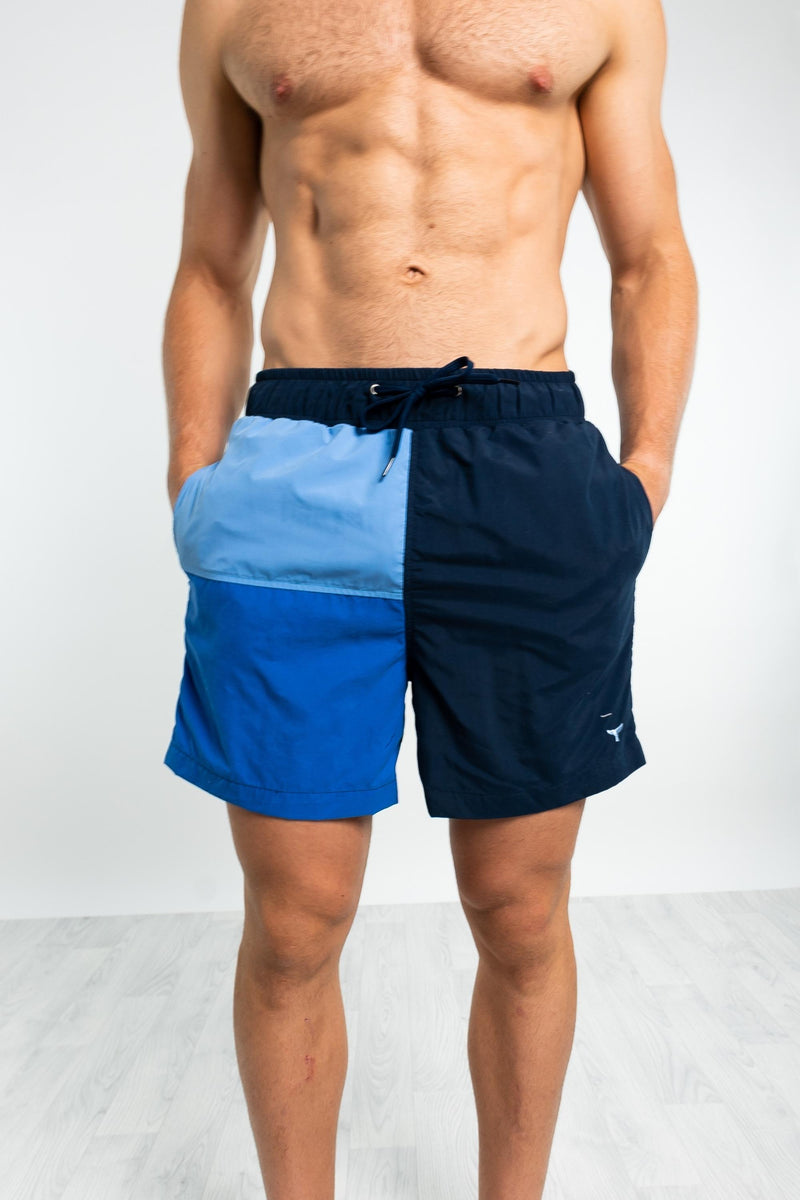 Bordeaux Swim Shorts - Blue - Whale Of A Time Clothing