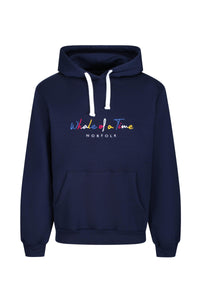 Basics Unisex Hoodie - Navy - Whale Of A Time Clothing