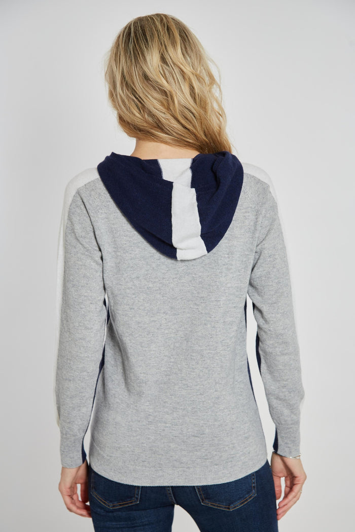 Houghton Hoodie - Navy - Whale Of A Time Clothing