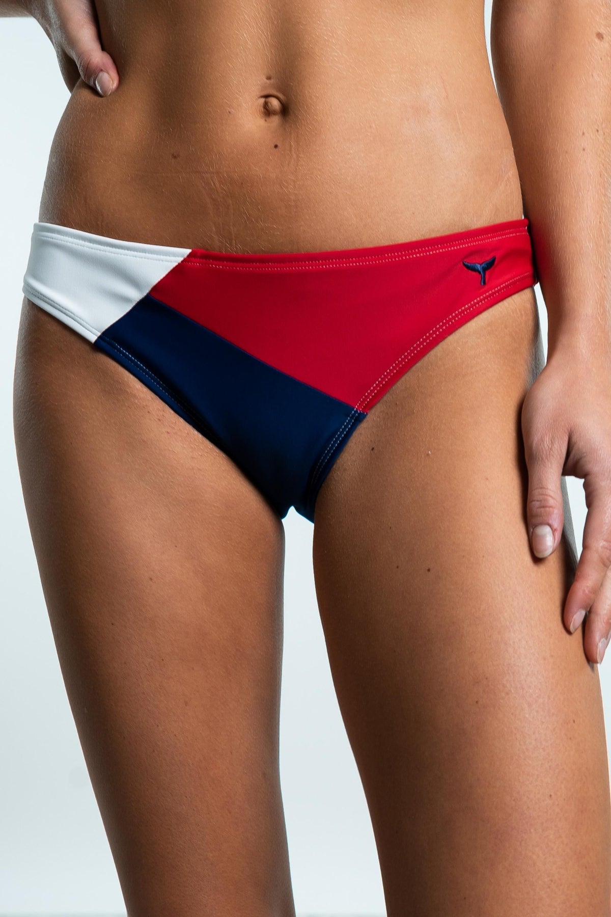 Riviera Bikini Bottoms - Red - Whale Of A Time Clothing