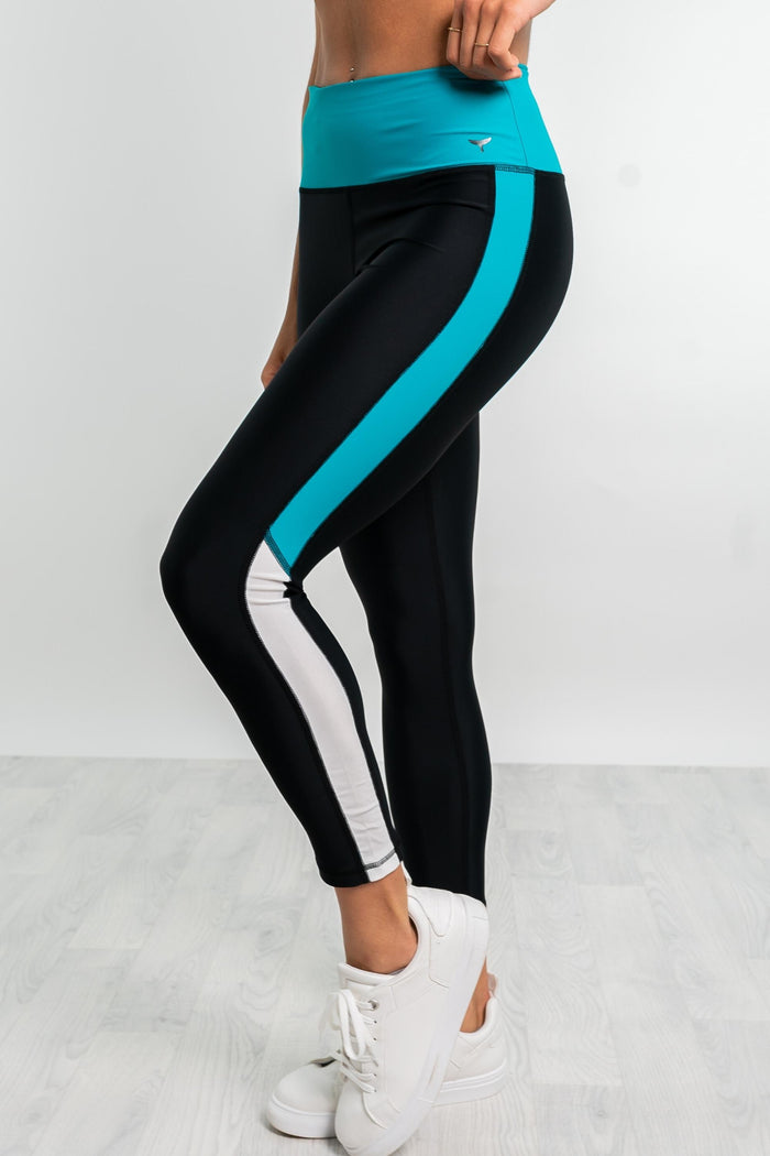 Octavia Active Leggings - Black - Whale Of A Time Clothing