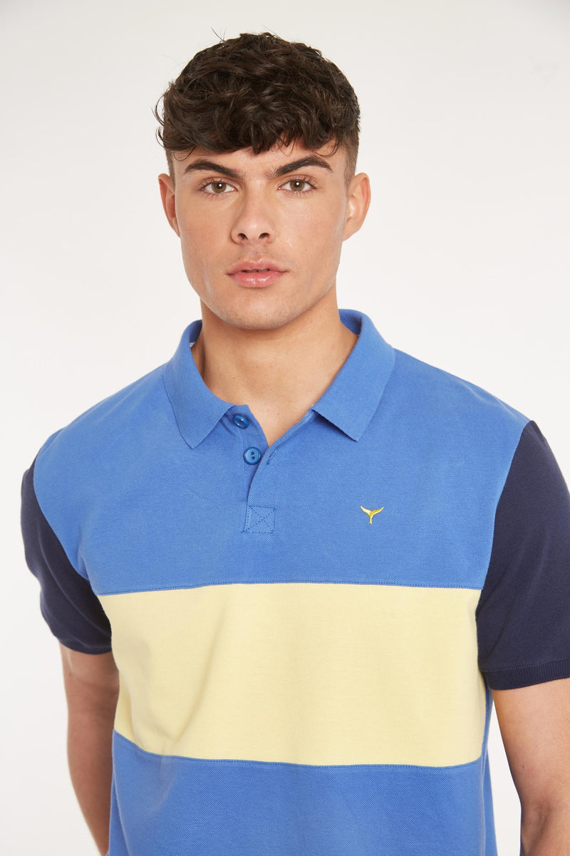 Holt Polo Shirt - Cobalt Blue - Whale Of A Time Clothing