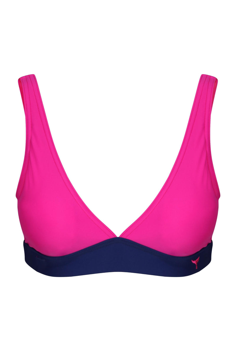 Cannes Bikini Top - Pink - Whale Of A Time Clothing