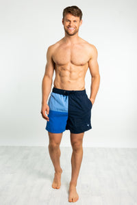 Bordeaux Swim Shorts - Blue - Whale Of A Time Clothing