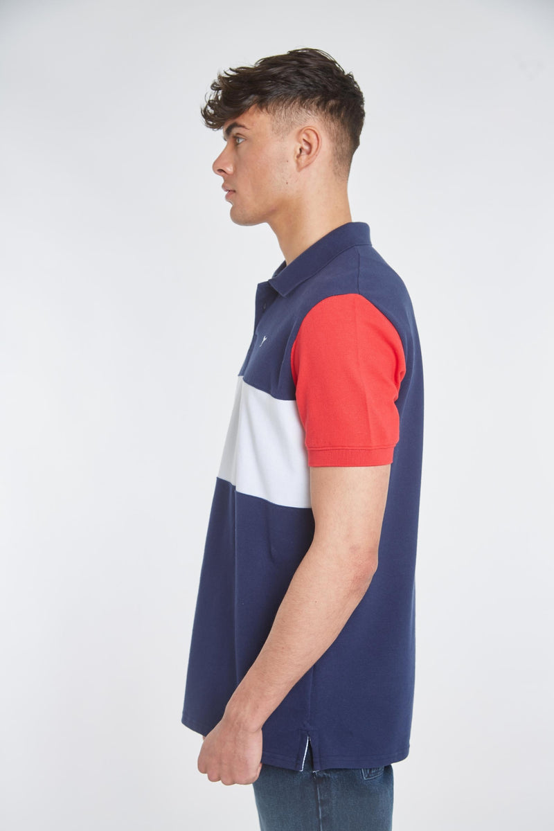 Holt Polo Shirt - Navy - Whale Of A Time Clothing