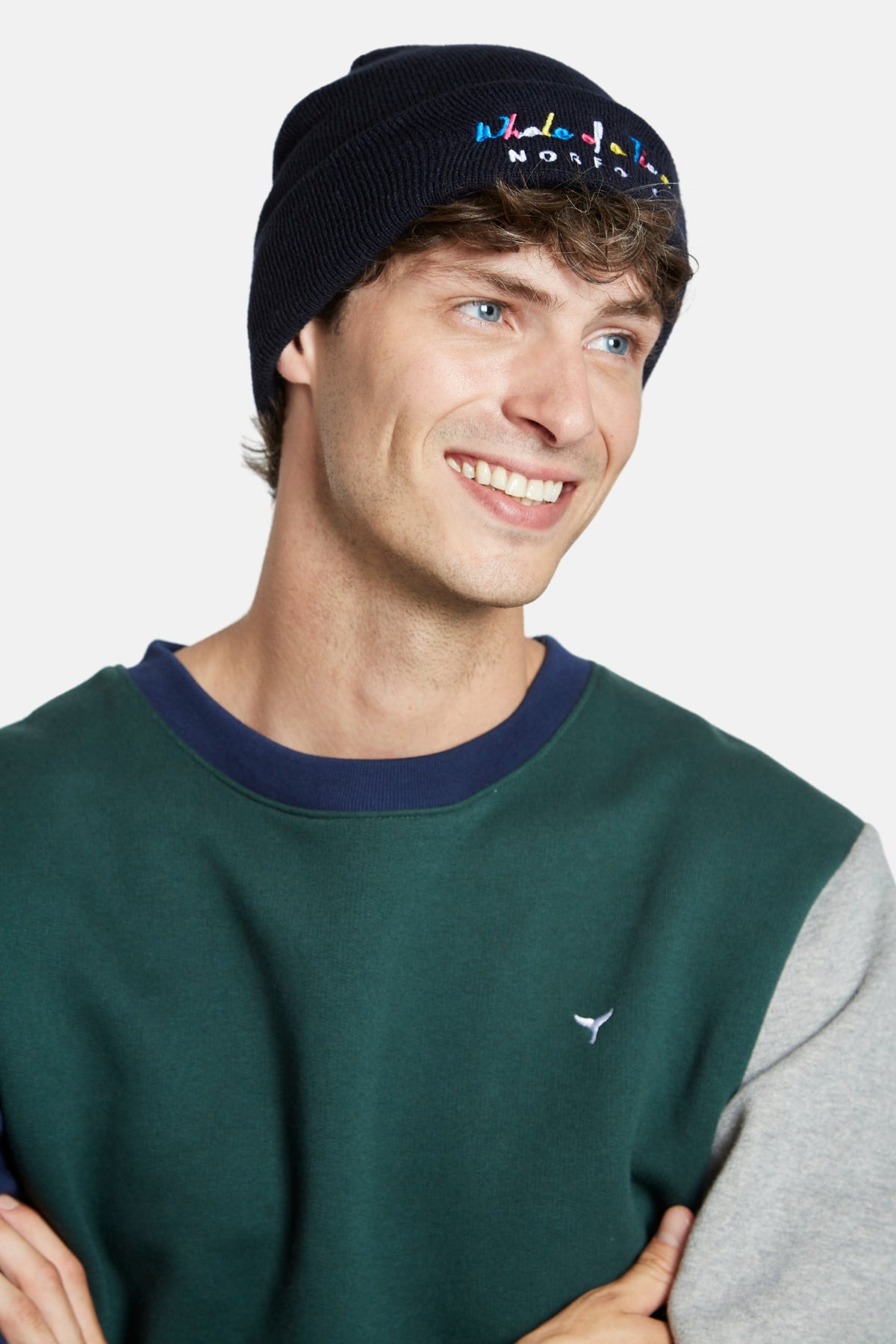 Basics Beanie - Navy - Whale Of A Time Clothing