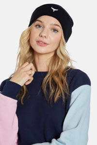 Beanie - Navy - Whale Of A Time Clothing
