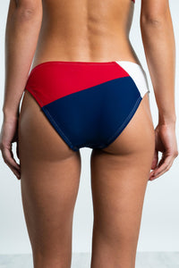 Riviera Bikini Bottoms - Red - Whale Of A Time Clothing