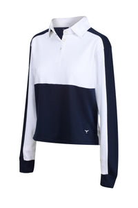 Burford Rugby Shirt - Navy - Whale Of A Time Clothing