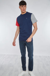 Stiffkey T-Shirt - Navy - Whale Of A Time Clothing