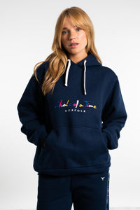 Basics Unisex Hoodie - Navy - Whale Of A Time Clothing