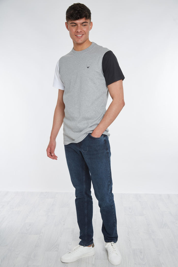 Stiffkey T-Shirt - Grey - Whale Of A Time Clothing