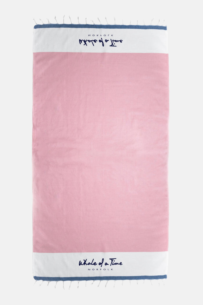 Santorini Hammam Towel - Pink - Whale Of A Time Clothing
