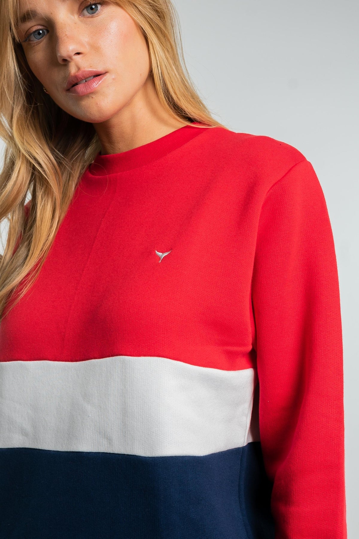 Atlantic Unisex Sweatshirt - Red - Whale Of A Time Clothing