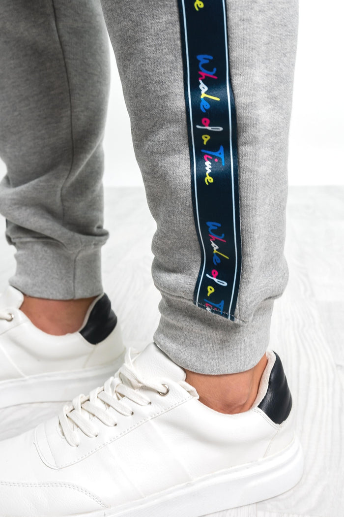 Basics Unisex Joggers - Grey - Whale Of A Time Clothing