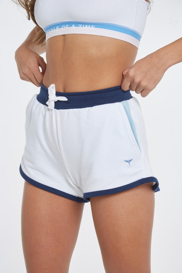 St Ives Shorts - White - Whale Of A Time Clothing